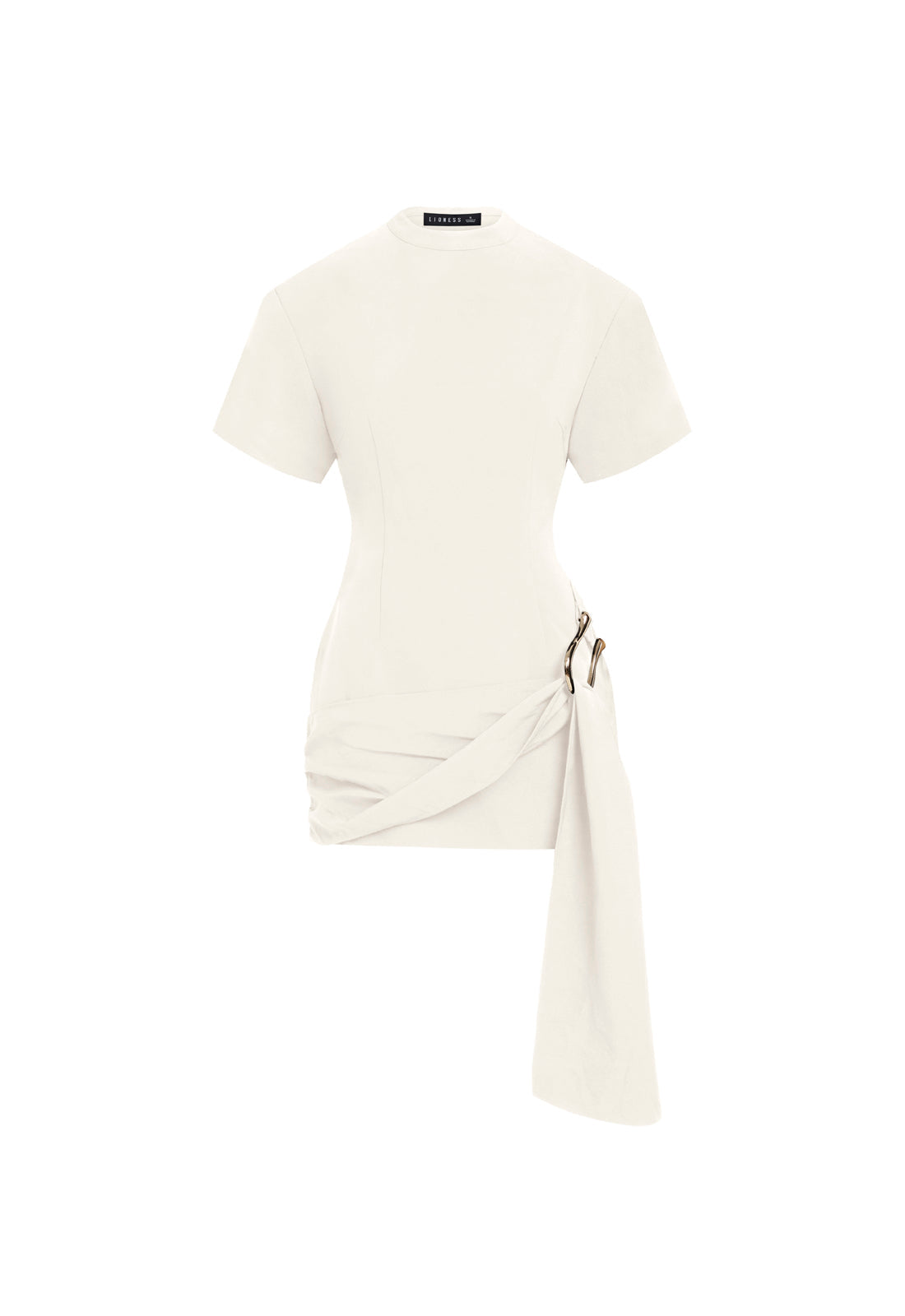 MARTINI MINI ELBISE - EGGNOG