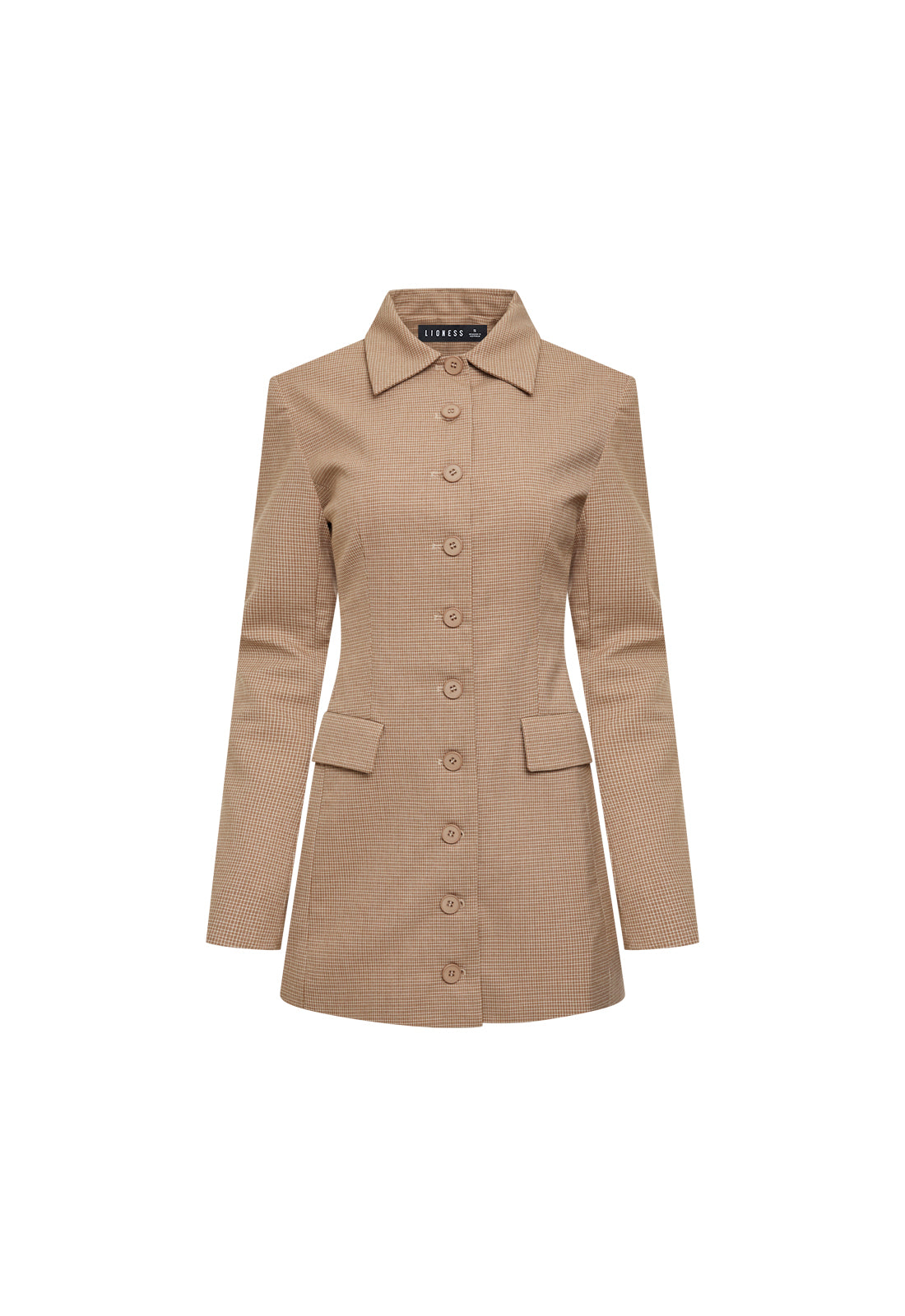 CHERI MINI ELBISE - TEN RENGI EKOSE