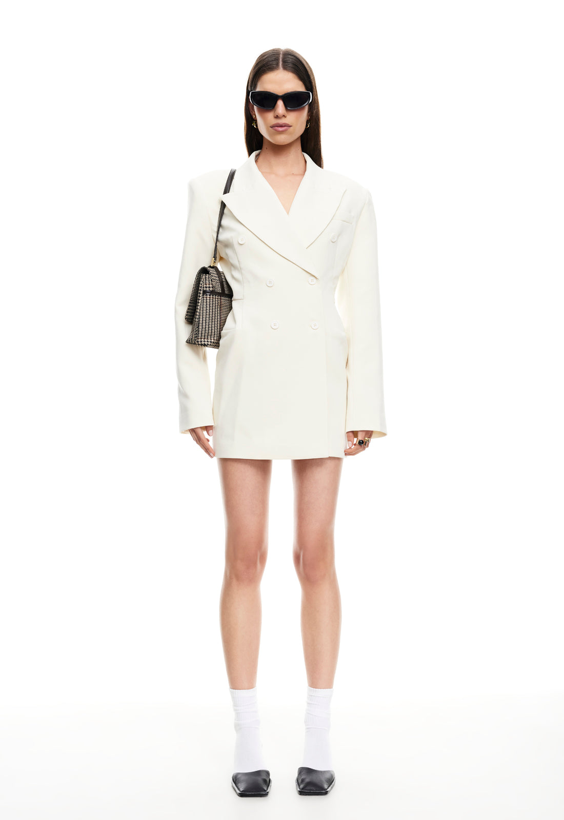 WIMBELDON MINI ELBISE - KREM