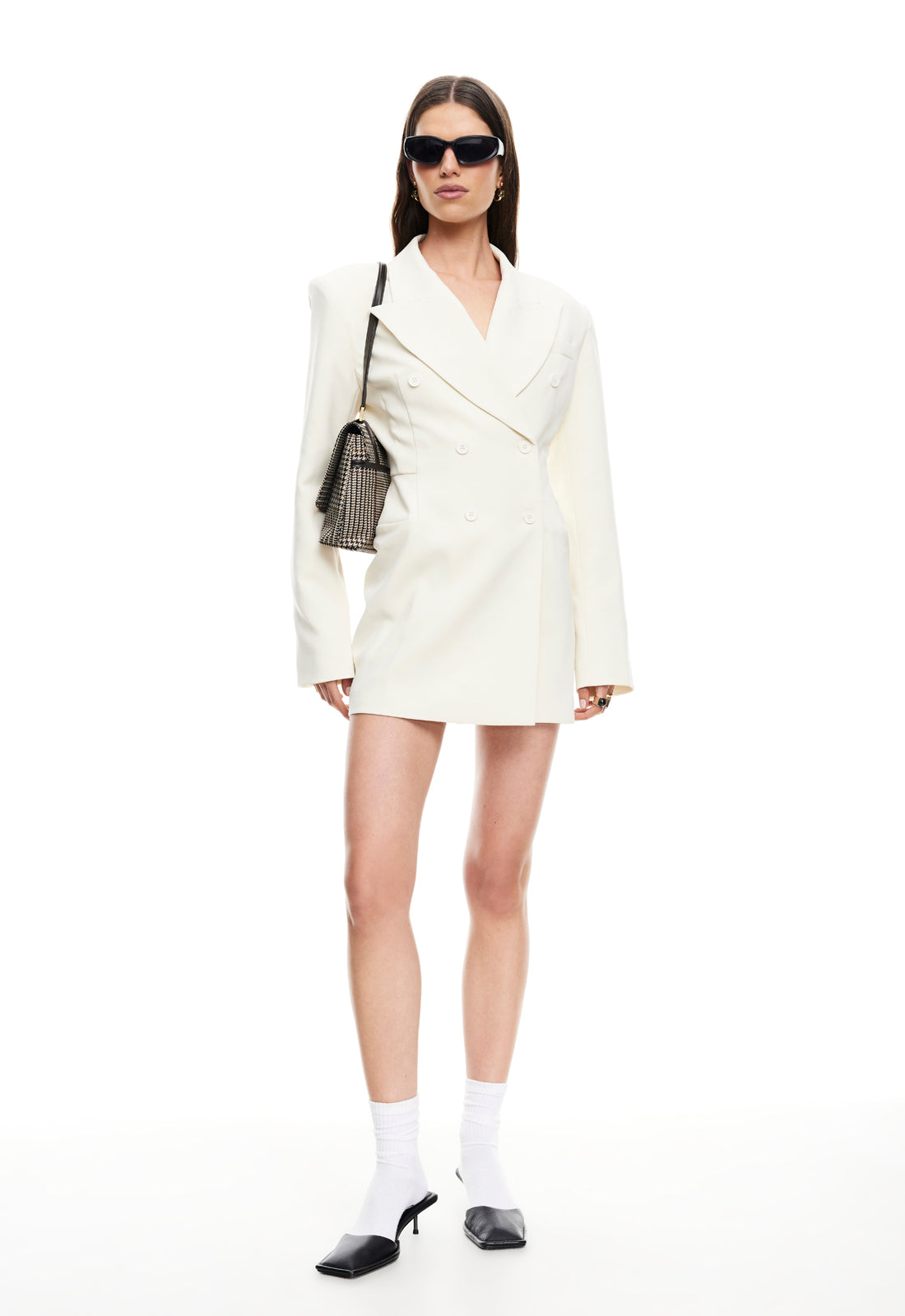 WIMBELDON MINI ELBISE - KREM